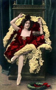 Saharet, Australian Music Hall Artist