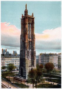 Saint-Jacques Tower, Paris, c1900 by Unbekannt