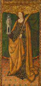 Saint Barbara by Unbekannt
