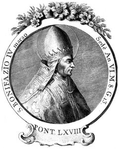 Saint Boniface IV, Pope of the Catholic Church by Unbekannt