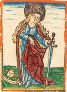 Saint Catherine, c. 1480 by Unbekannt