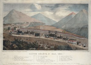 Saint Helena, 9th May 1821 by Unbekannt