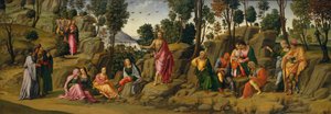 Saint John the Baptist Bearing Witness by Unbekannt