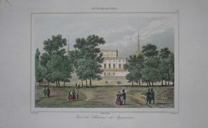 Saint Michaels Castle in Saint Petersburg, Early 19th century by Unbekannt