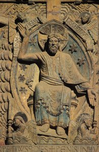 Sainte Foy Church Tympanum: The Last Judgment, Conques, France