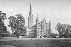 Salisbury Cathedral, 1902