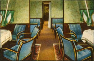 Saloon on Board the Dornier Do X Flying Boat by Unbekannt