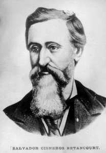 Salvador Cisneros Betancourt, Marquis of Santa Lucia, Cuban politician, c1910 by Unbekannt