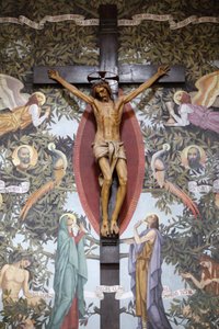 San Antonio Church Chancel by Unbekannt