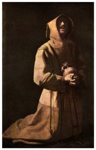 Sanctity: St Francis in Meditation, 1635-1639 by Unbekannt