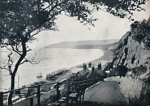 Sandown - The Bathing Beach, 1895 by Unbekannt
