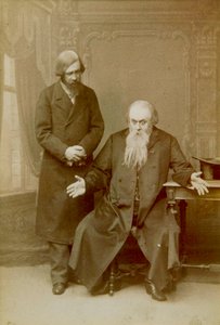 Scene from Alexander Ostrovskys play Its a Family Affair, Maly Theatre, Moscow, Russia, 1892 by Unbekannt