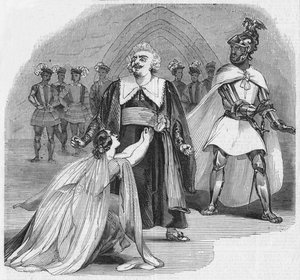 Scene from the Opera of Otello, at Her Majesty