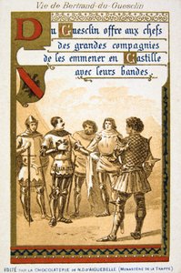 Scene from the Life of Bertrand du Guesclin by Unbekannt