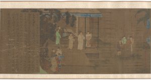 Scenes from the Lives of Famous Men Part 2, Ming Dynasty, 16th-17th century by Unbekannt