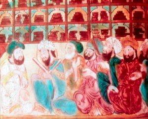 Scholars in the Abode of Wisdom, a Science Academy, Baghdad, Iraq