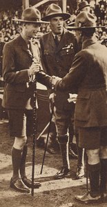 Scouts Handshake - Rally at Adelaide, 1927-1937