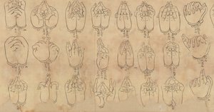 Scroll of Mudras by Unbekannt