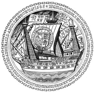 Seal and Autograph of the Lord High Admiral, Charles, Lord Howard of Nottingham by Unbekannt