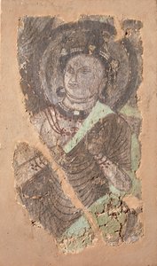 Seated Bodhisattva, ca. 6th-7th century by Unbekannt