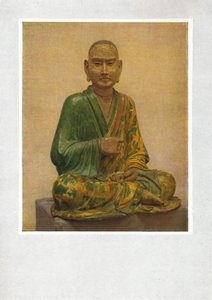 Seated Figure of a Lohan - Tang Dynasty, 7th to 10th Century AD