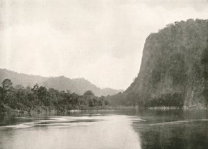 Second Defile on Irrawaddy River, near Bhamo, 1900