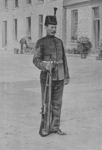 Sergeant, The Kings Royal Rifle Corps, c1880