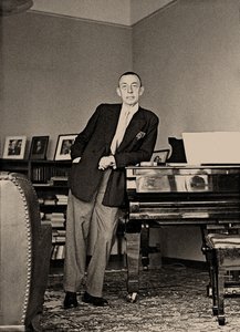 Sergei Rachmaninoff at the Villa Senar