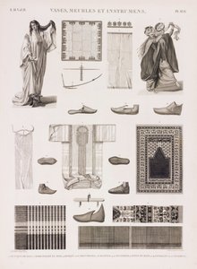 Series of Illustrations of Traditional Clothing by Unbekannt