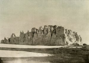 Serrated Edge of Glacier South of Cape Borne, Ross Island by Unbekannt