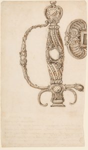 Set of Four Designs for Smallswords by Unbekannt