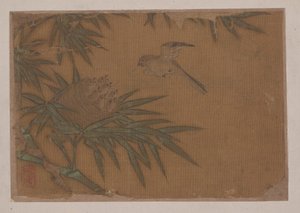Seven Birds in Bamboo Tree Nest