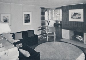 Sewall Smith. Living-room in the architect