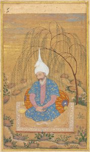 Shah Tahmasp I Seated in a Landscape by Unbekannt