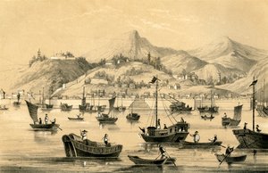 Shanghai, One of the Five Ports Opened by the Late Treaty to British Commerce
