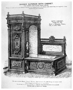 Shanks Superior Bath Cabinet, c1880-1956 by Unbekannt