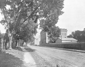 Sheffield Hall, Yale College, New Haven, Connecticut, USA