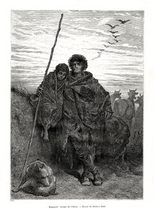 Shepherd of Alava, Spain by Unbekannt