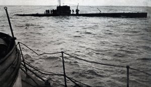 Shipwreck of the Republican submarine B6, August 1936