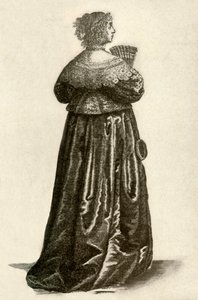 Dress of an English Gentlewoman, 1640