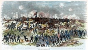 Siege of Petersburg, Virginia, American Civil War, 30 July 1864 by Unbekannt