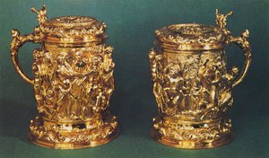 Silver-Gilt Tankards