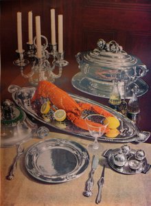 Silver Dinner Service