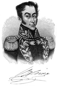 Simon Bolivar, South American revolutionary leader