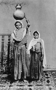 Sindh Water Carriers, India, 1917