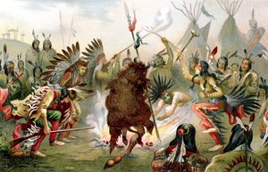 Sioux War Dance by Unbekannt