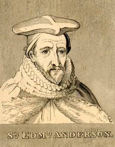 Sir Edmund Anderson by Unbekannt