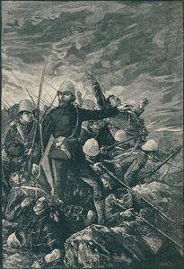 Sir George Colley at Majuba Hill, 1906 by Unbekannt