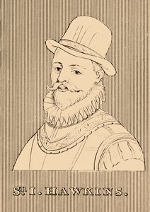 Sir I. Hawkins, 1532-1595, 1830 by Unbekannt