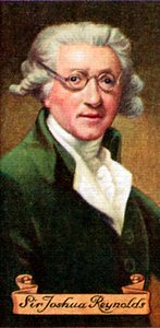 Sir Joshua Reynolds, from a Series of Cigarette Cards by Unbekannt